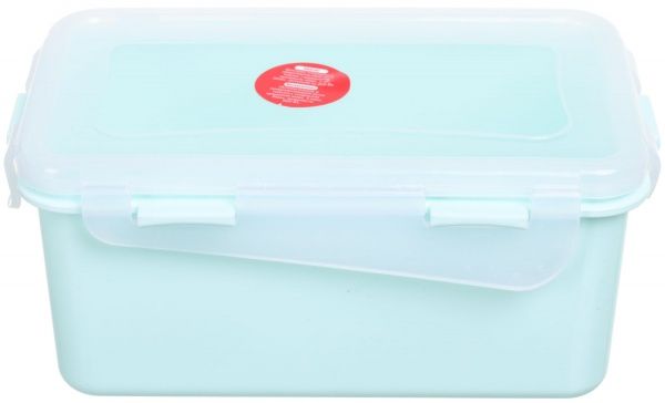 Контейнер Фіеста 650 мл л прямокутний салатовий Алеана