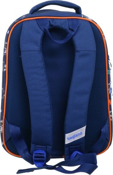 Ранец школьный Bagland Turtle Littel Raccon Jump синий суб.1038 (13470)