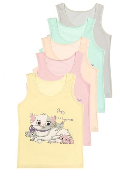 Майка детская для девочки Donella 4971FH р.98-104 в ассортименте 