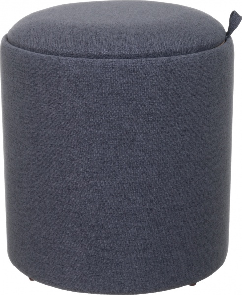 Сундук-пуф Bobbi темно-серый 34,5х34,5х38 см 