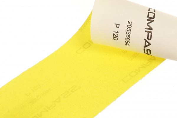 Наждачная бумагаCompass рулон 1000х115 мм Р120