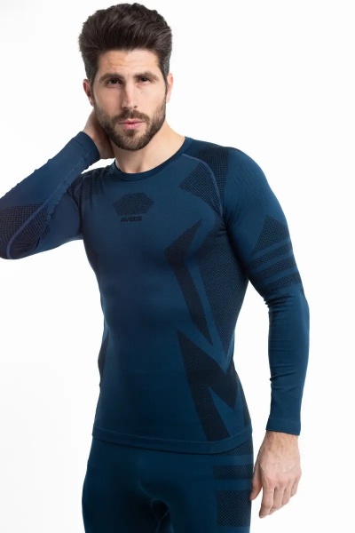 Комплект термобелья Avecs 70469 р.52/54 синий