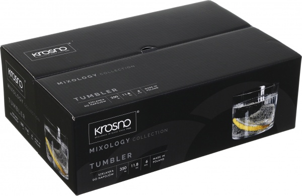 Набор стаканов низких Mixology Lumi 350 мл 6 шт. Krosno 