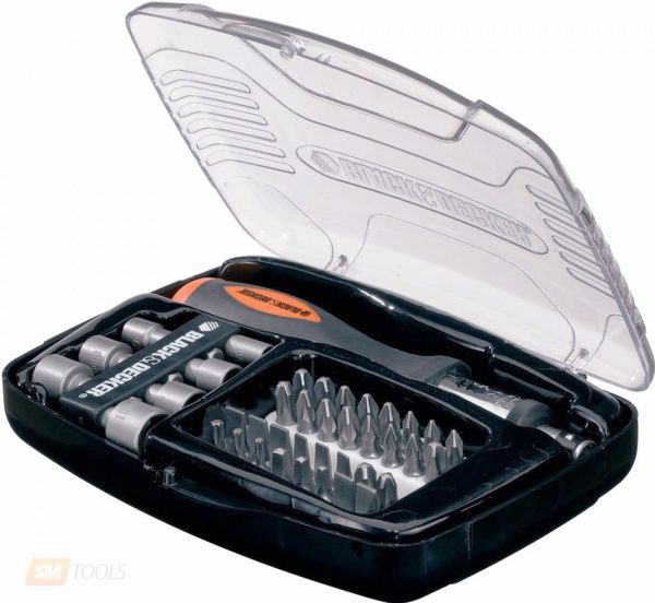 Газонокосилка электрическая Black+Decker BEMW451 и набор A7062