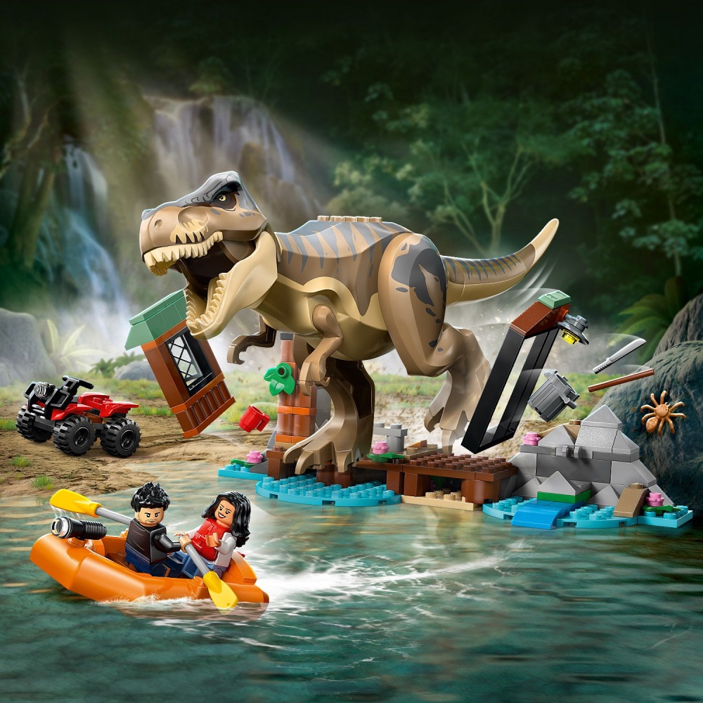 Конструктор LEGO Jurassic World Втеча річкою від тиранозавра 76975