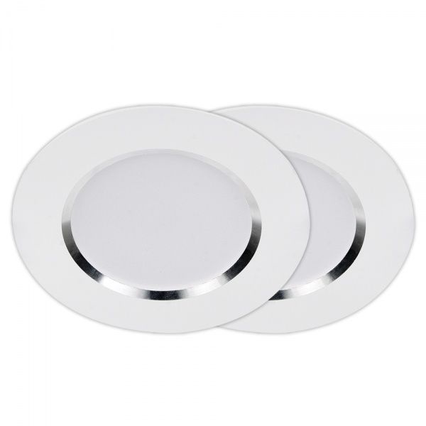 Светильник точечный LightMaster AL400 2 шт./уп. 6 Вт 5000 К белый 