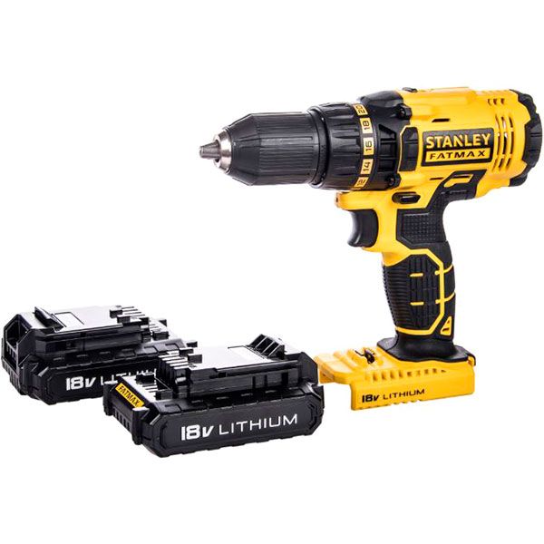 Шуруповерт акумуляторний Stanley FatMax FMC601C2S FMC601C2S