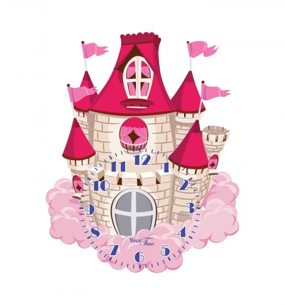 Годинник настінний Замок МДФ 05-200