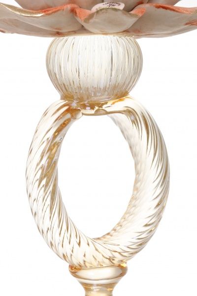 Свічник Pigna Noce 19х19х25 CD2270/NC White cristal