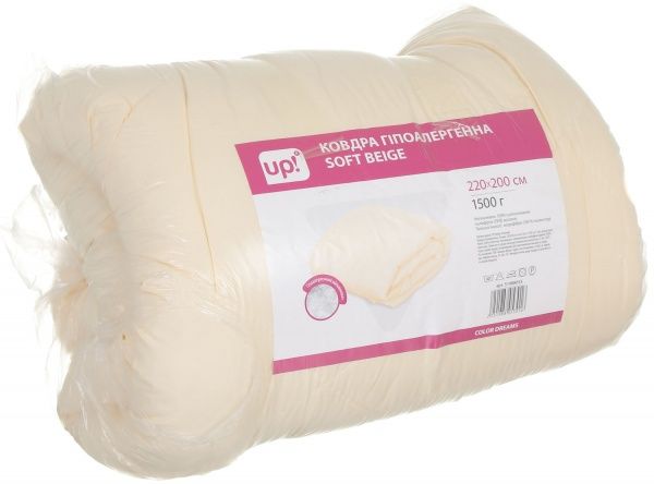 Ковдра Кольоротерапія бежевий 200x220 см UP! (Underprice)