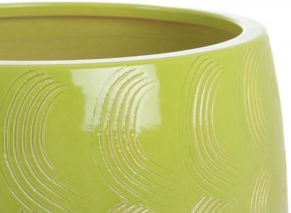 Горщик Viet Thanh Ceramic с блюдцем гармония 25х21 см VT.11273-2 