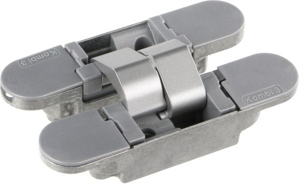Петля скрытая Koblenz 37534 Kombi-3 Art.K 1000 DXSX 110x27,5x24 мм матовый хром универсальная