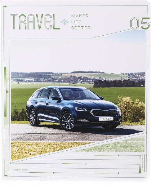 Зошит шкільний уф-лак 48 аркушів у лінійку в асортименті Мрії збуваються