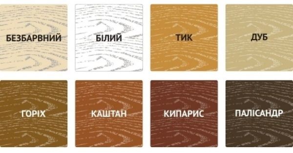 Деревозахисний засіб Aura® Lasur Aqua каштан шовковистий мат 0,07 л