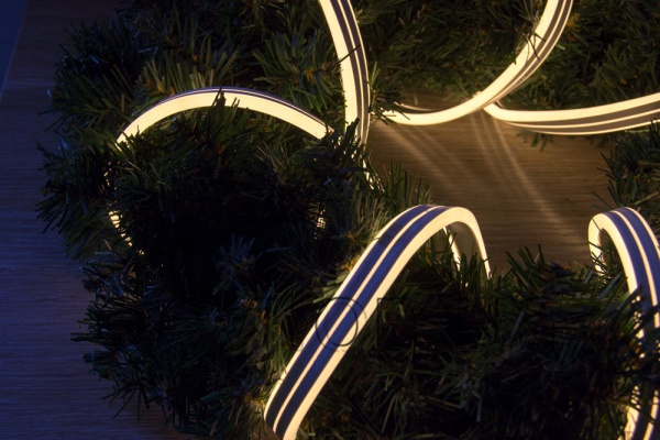 Электрогирлянда линейная Девилон Гибкая трубка теплый белый 950101 светодиодная (LED) 5 м 