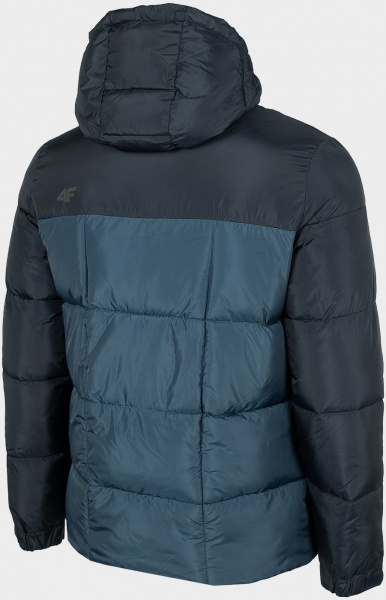 Пуховик 4F JACKET KUMP009 H4Z22-KUMP009-31S р.M синьо-чорний