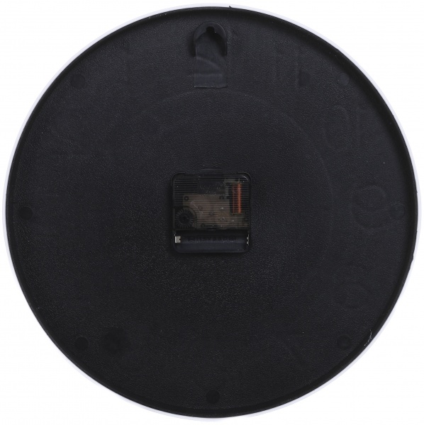 Часы настенные Optimal бело-черный 30х30х4 см