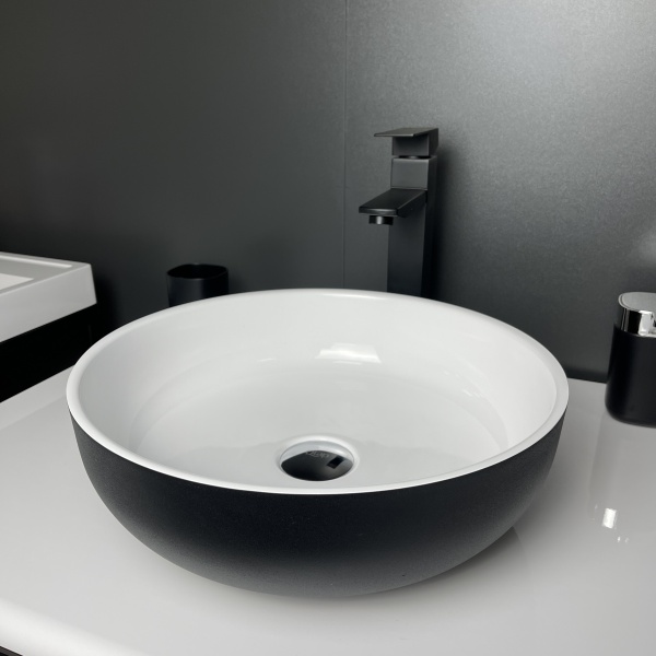 Умивальник-чаша Adamant KREIS Black Matt
