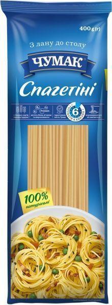 Макарони Чумак 400 г Спагетіні 