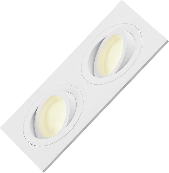 Светильник точечный Hopfen 50 Вт GU5.3 белый ALUM 1722 WH 