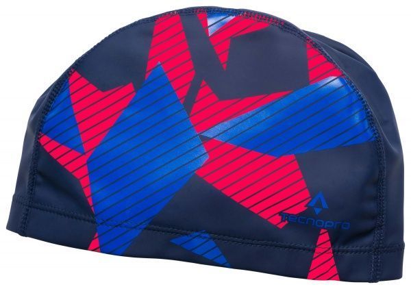 Шапочка для плавания TECNOPRO Cap PU Flex 289417-900522 one size разноцветный