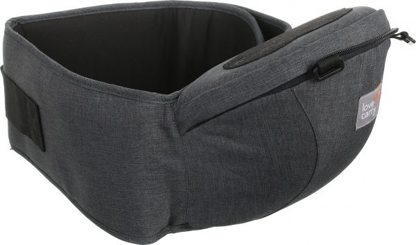 Эрго-рюкзак Хипсит 6 в 1 Love & Carry серый с черным Хіпсіт 