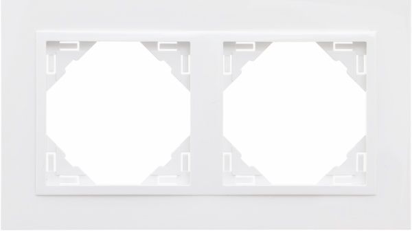 Рамка двухместная Efapel ANIMATO Logus универсальная белый 90920 TBB