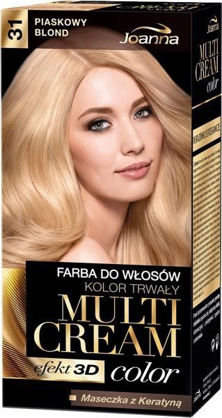 Краска Joanna Multi Cream Color №31 песочный блонд 100 мл