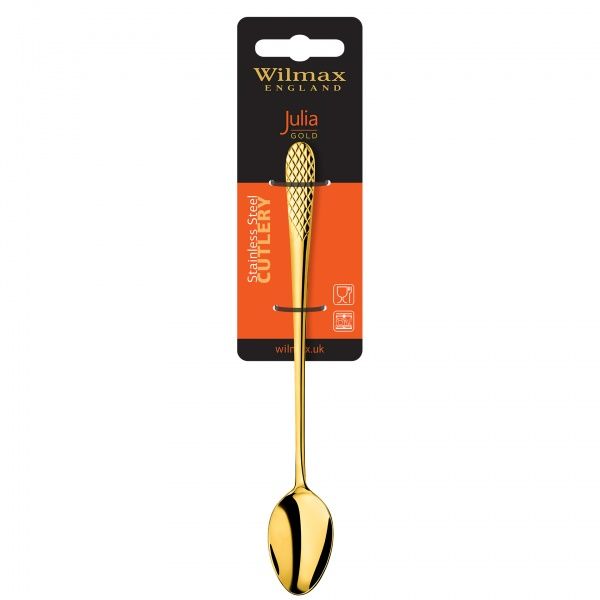 Ложка коктейльная Julia Vysotskaya Gold 19,5 см 1 шт./уп. WL-999240/1B Wilmax