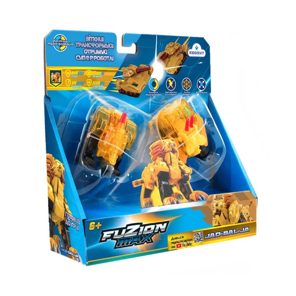 Ігровий набір Fuzion Max Танки-трансформери Джад-Бал-Джа 1:32 54007