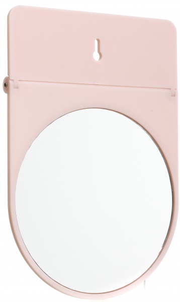 Зеркало косметическое круглое 19x17 см