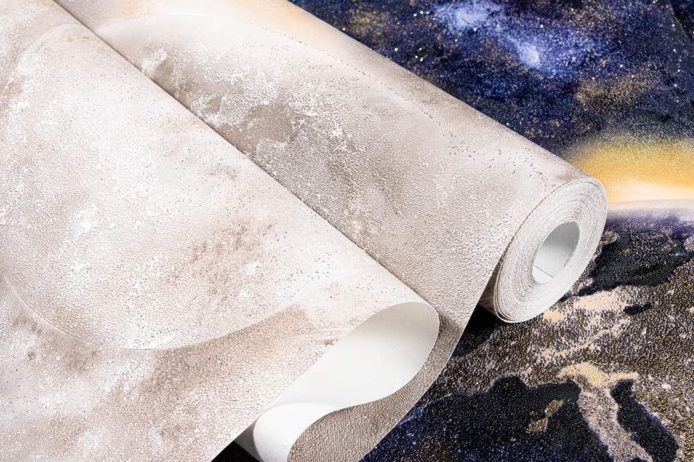 Шпалери вінілові на флізеліновій основі Слов'янські шпалери Elegance collection Селена 2384-04 1,06x10,05 м