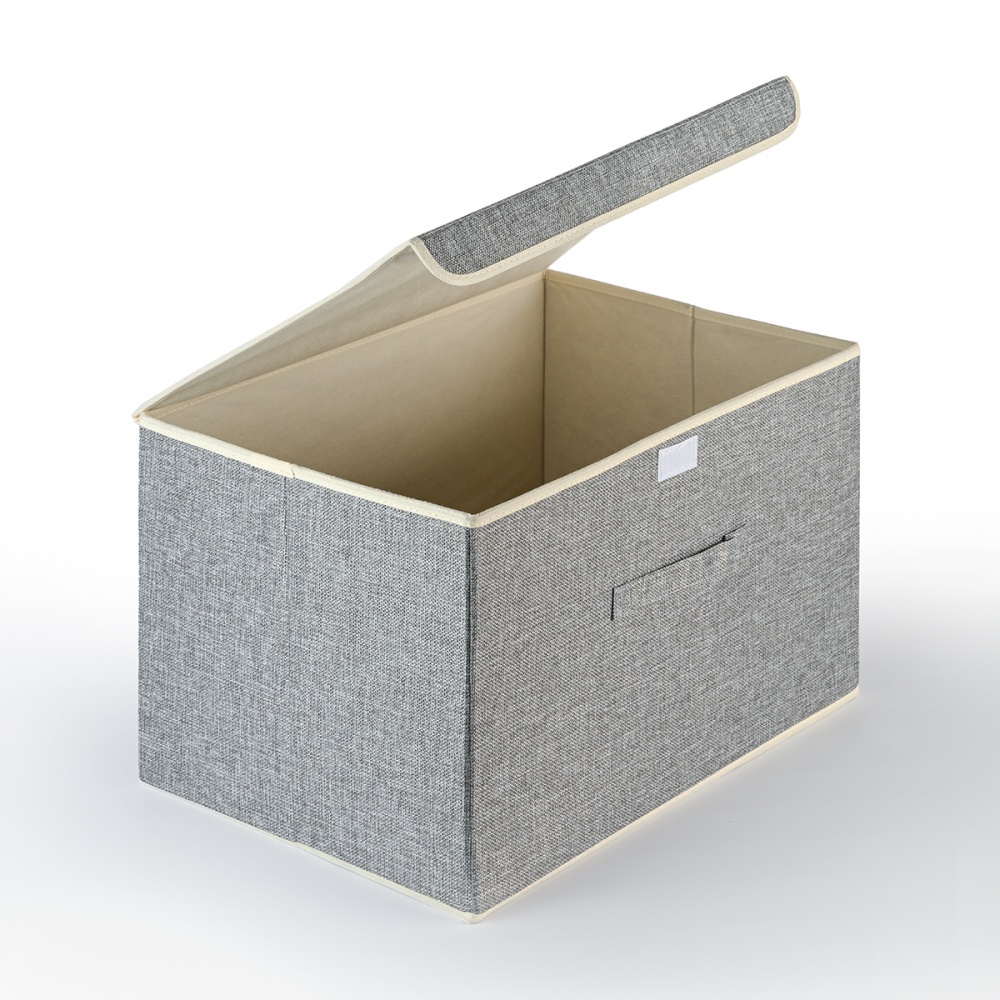 Ящик для зберігання TH-07 XL LIGHT GRAY світло-сірий 310x500x350 мм