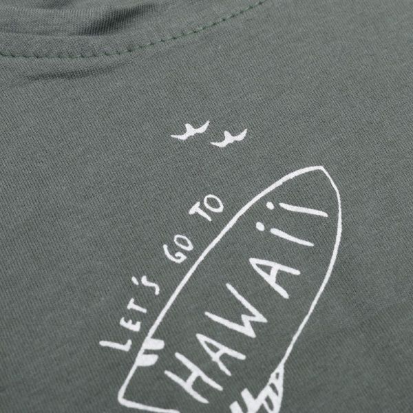 Футболка для мальчиков Фламинго р.128 хаки 864-124 