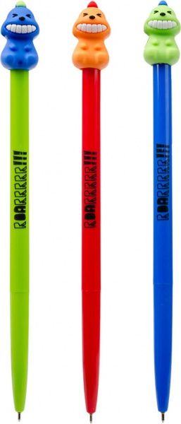 Ручка кулькова YES Dino Pen колір в асортименті 411949 