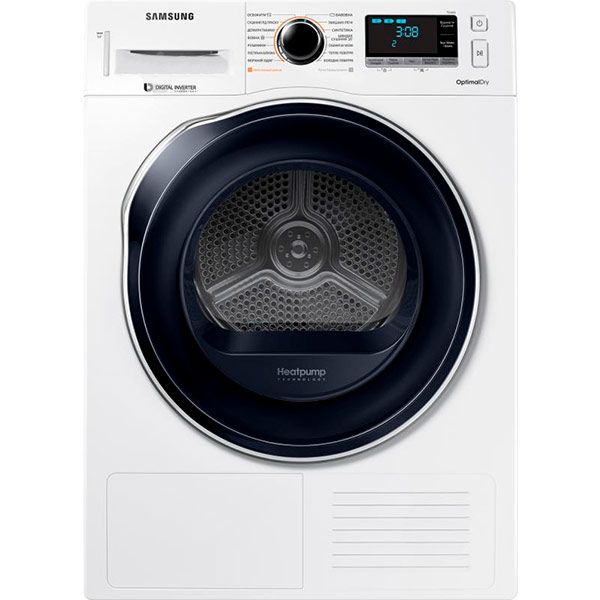 Сушильная машина Samsung DV90M6200CW/UA