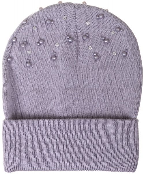 Шапочка детская для девочки Kraft+ арт. 2689 р.50-52 светло-серый 