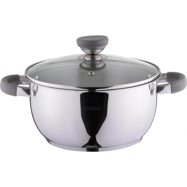 Кастрюля с крышкой Shine 3.6 л Flamberg