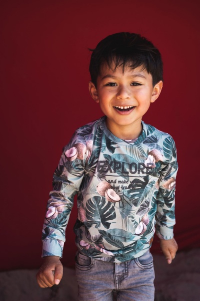 Світшот для хлопчика р.110 зелений із малюнком V42804-37 