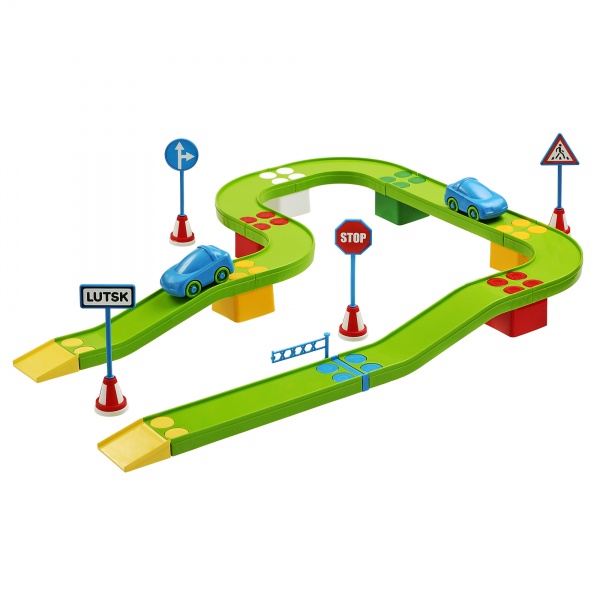 Конструктор ЮНІКА АВТОТРЕК (52 деталі) 0682