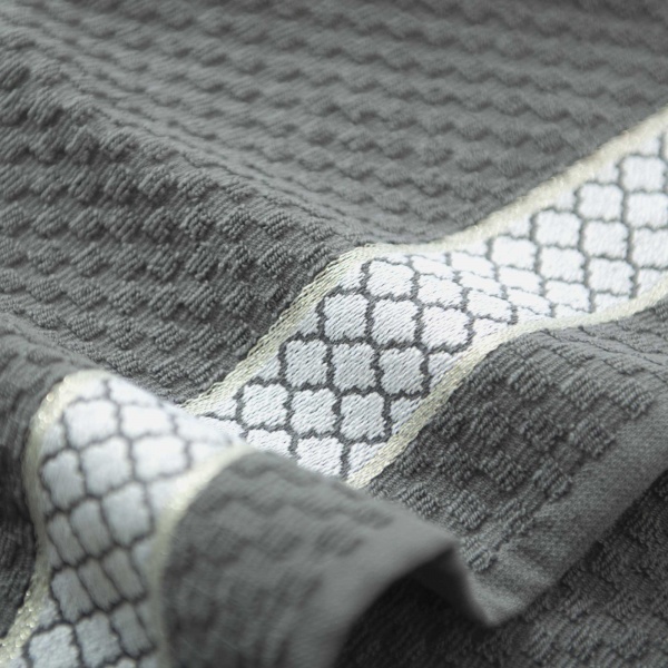 Набір рушників кухонних Maroko 2 шт 50x70+30x50 см Zwoltex графіт 