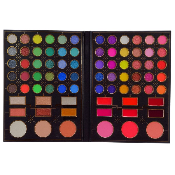 Косметичний набір Shantou IG2911 палетка тіней 78 кольорів + пензлик