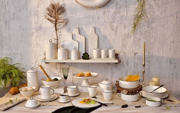 Сахарница Natural white 250 мл Fiora