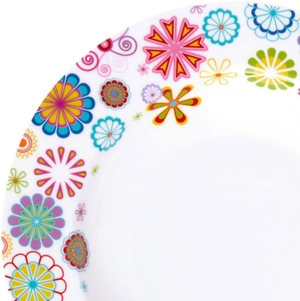 Тарелка глубокая Blumen 21,5 см 21-244-013 Krauff