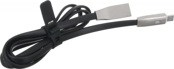 Кабель VL-004BK Voin USB - Micro USB 1m с индикатором