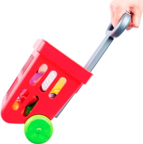 Ігровий набір Bebelino візок з продуктами 58148