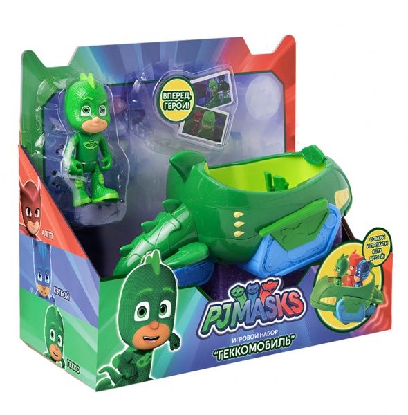 Іграшковий набір PJ Masks Геккомобіль 