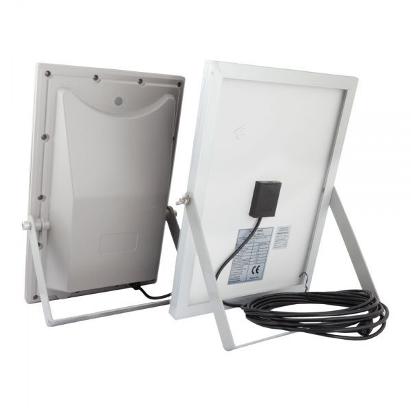 Светильник уличный настенный AllTop Солнечный прожектор 150 Вт IP65 серый 