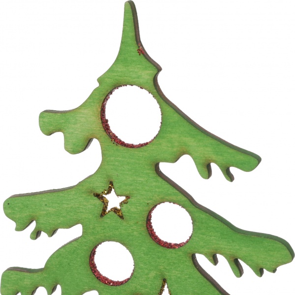 Елочная игрушка Елка 7154 24 см 