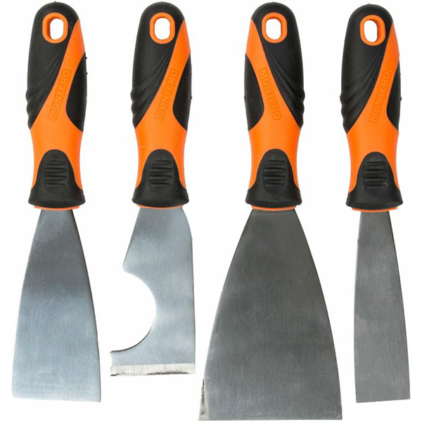 Набор шпателей обойный 4 шт Montero 85132